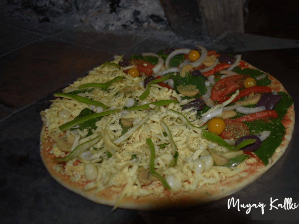 Pizza Jhayacha en Muyaqkallki - Urubamba Cusco