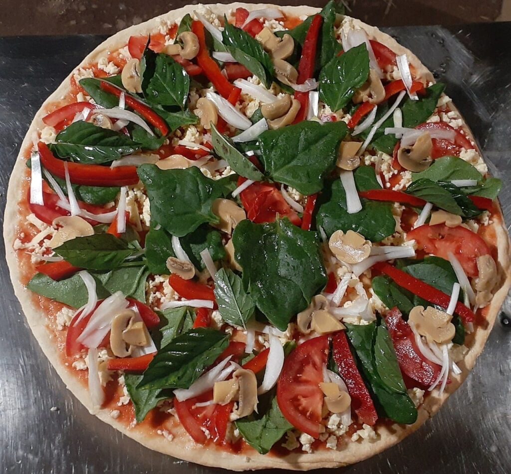 Pizza Vegetariana - MuyaqKallki Cusco - Urubamba